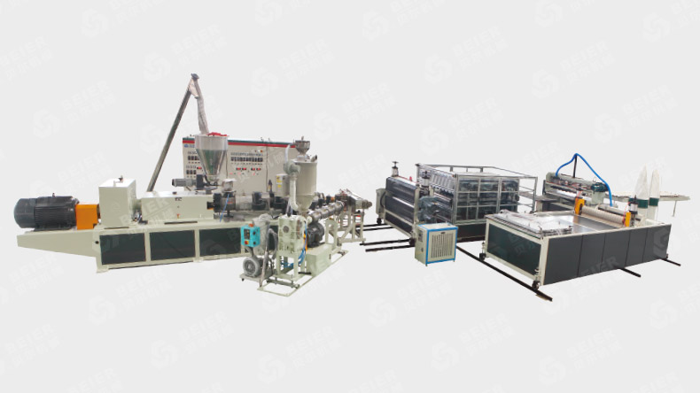 PVC Colonial Roof Tile Production Line