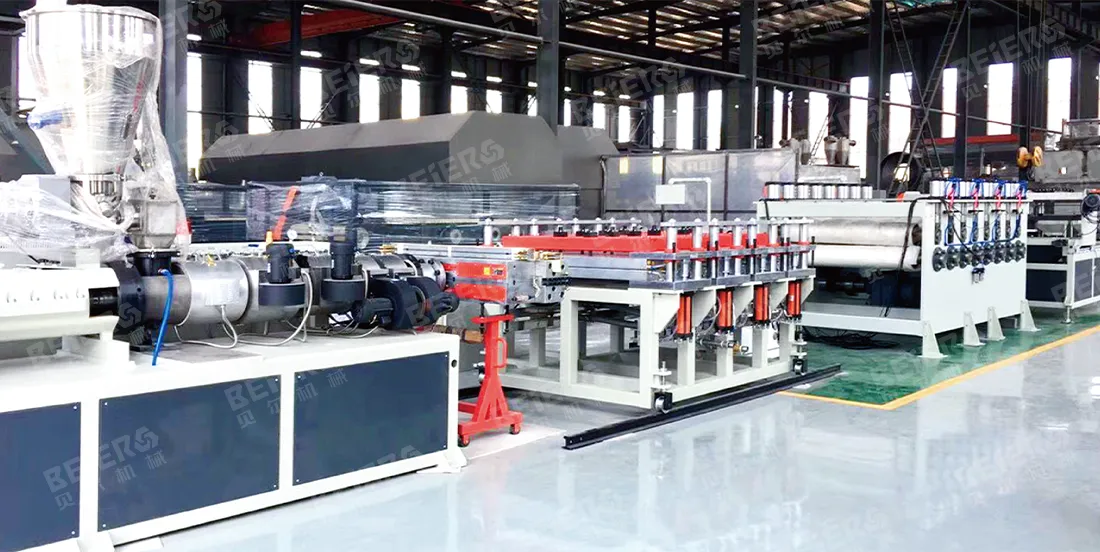 Wood Plastic Profile Production Line