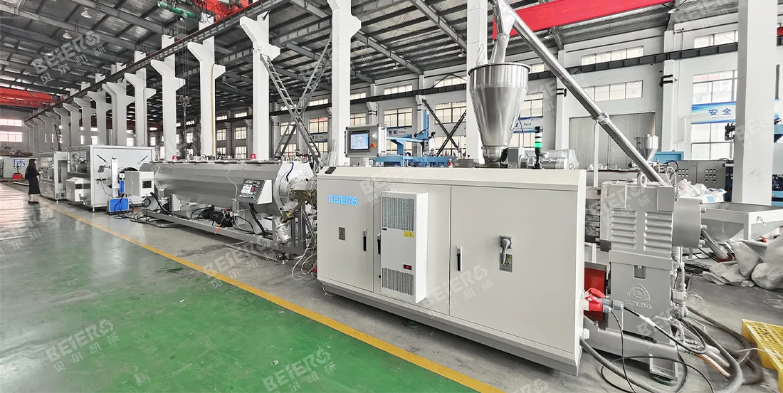 PVC Plastic Pipe Extrusion Line