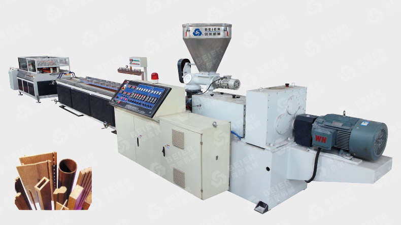 Wood Plastic Profile Extrusion Machine