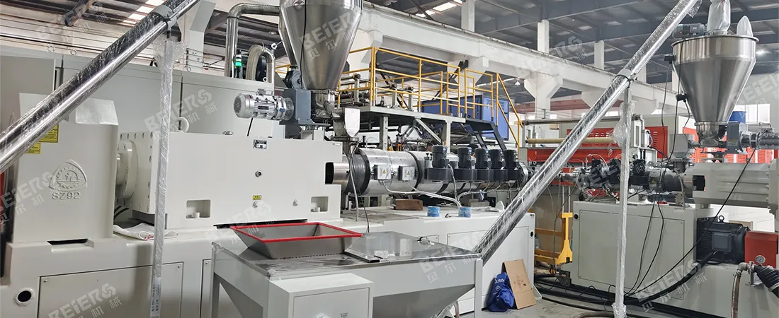 PVC Colonial Roof Tie Extrusion Line