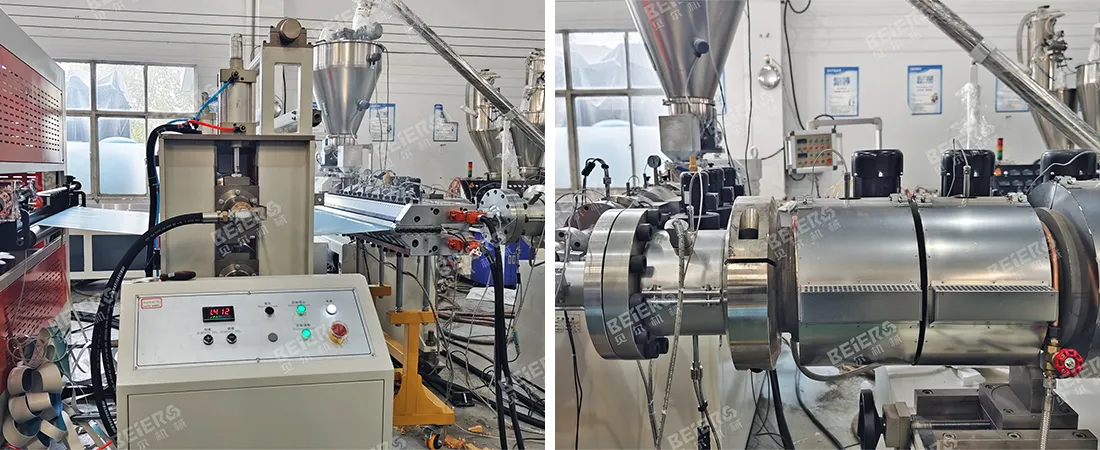 PVC Colonial Roof Tie Extrusion Line