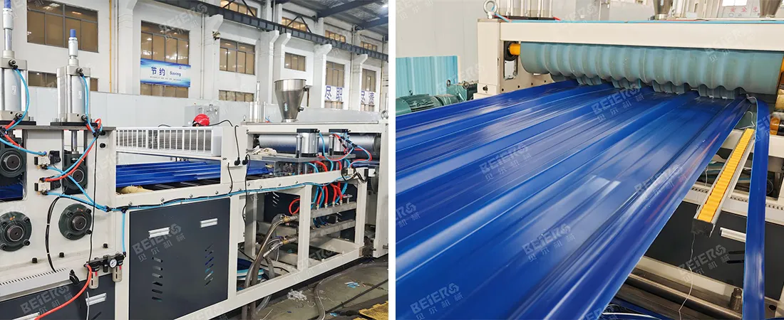 Corrugated Tile Extrusion Line