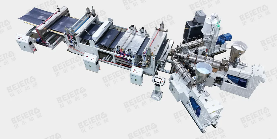 Three Layer Roof Tile Extrusion Line