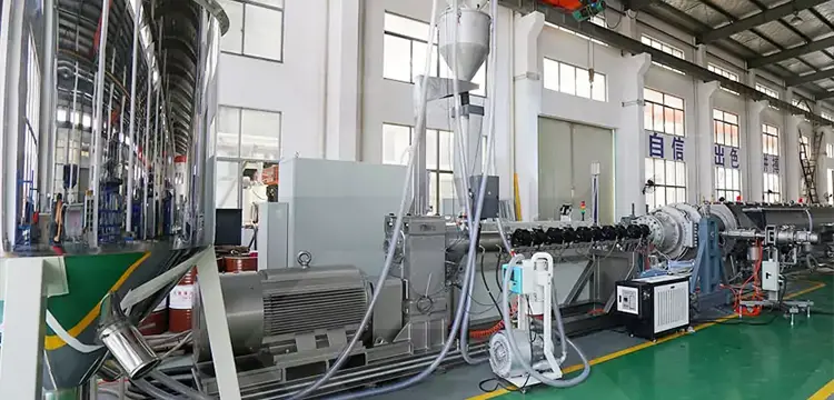 PE-RT, UPVC, PPH, CPVC Pipe Extrusion Machine