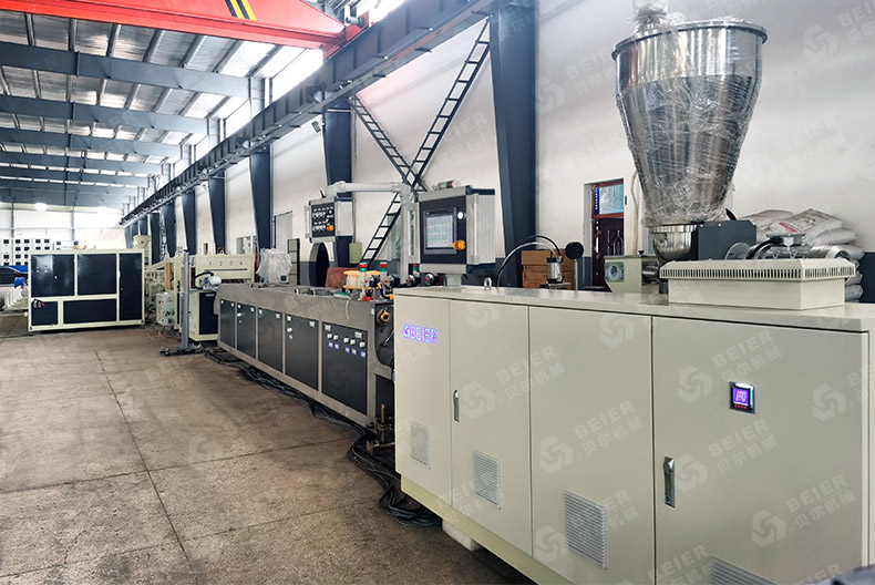 PVC Four Cavity Pipe Production Line