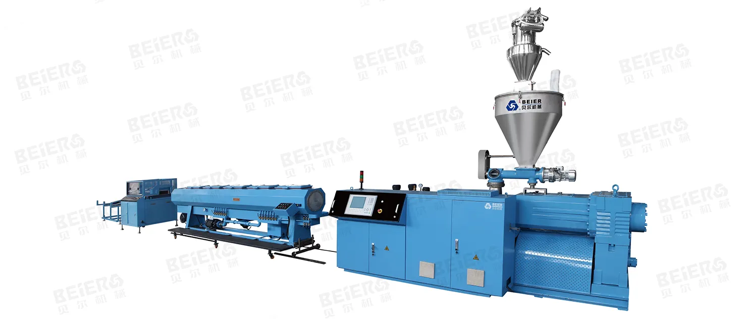 PE PP Wood Plastic Profile Extrusion Line