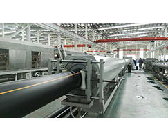 BEIER Gas Pipe Extrusion Line was Successfully Installed in Client’s Factory and Running Smoothly