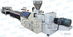 BEIER MACHINERY Wood Plastic Profile Extrusion Line