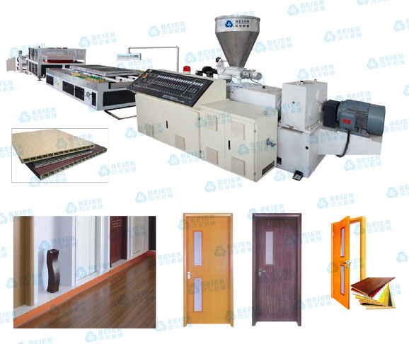 wood-plastic-profile-extrusion-line