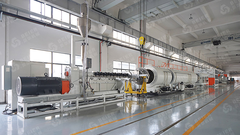 HDPE Pipe Extruder