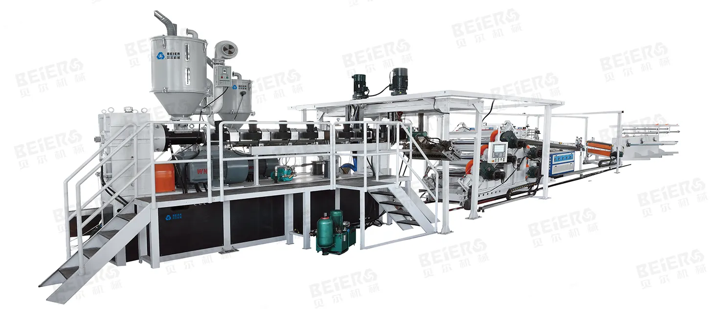 PP PE PS ABS Sheet Extruder Line