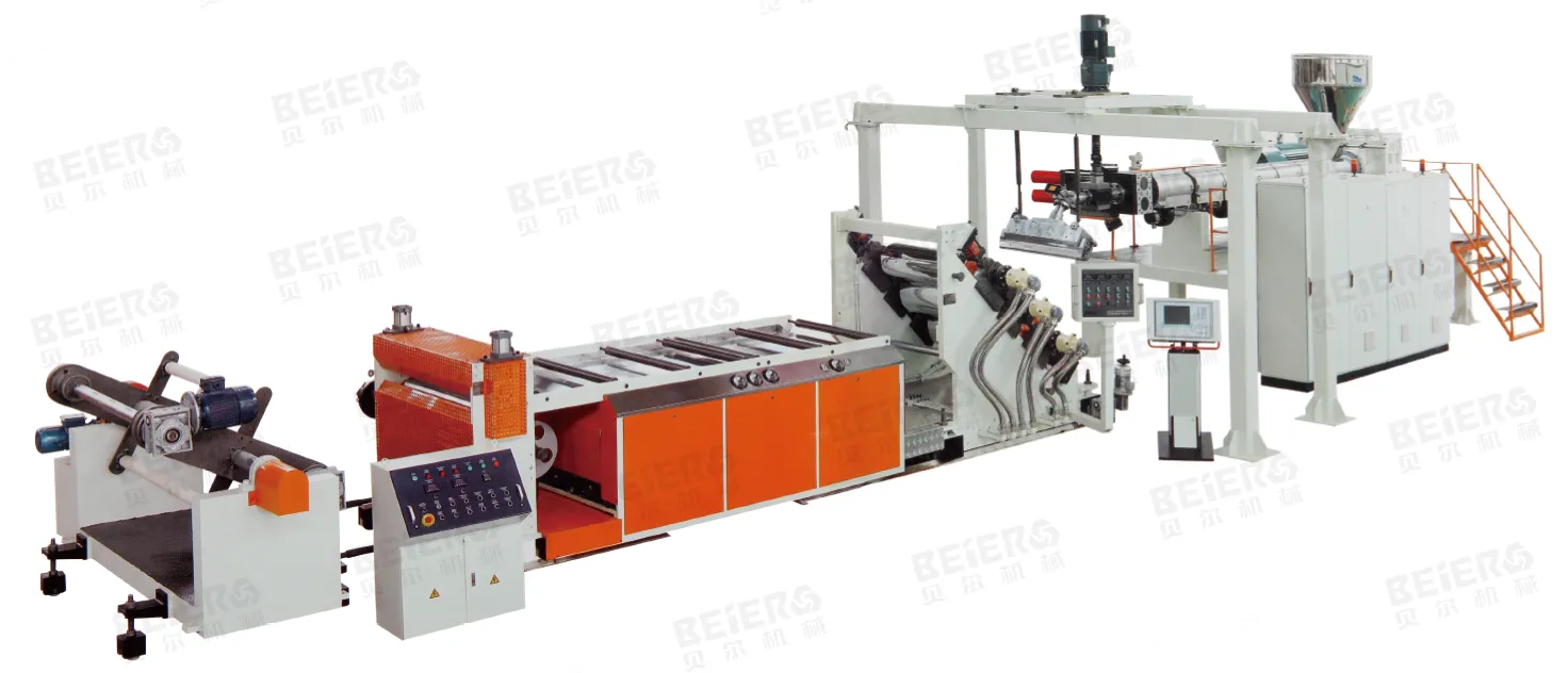 APET PETG CPET Sheet Extrusion Production Line