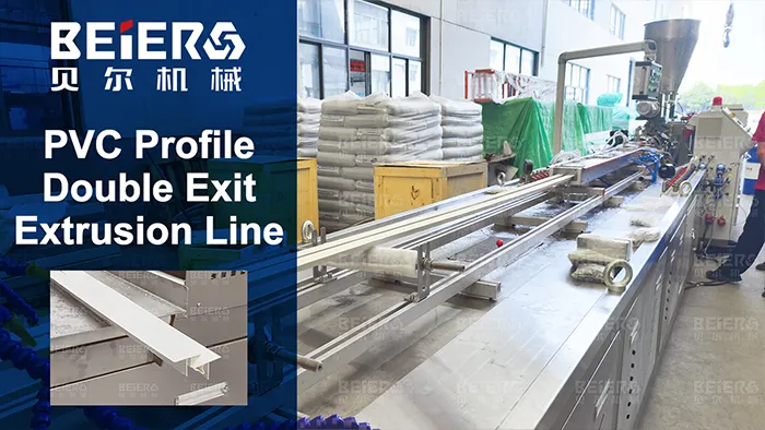 PVC Window Profile Extrusion Machine