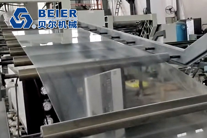 Transparent PVC Sheet Extrusion Machine