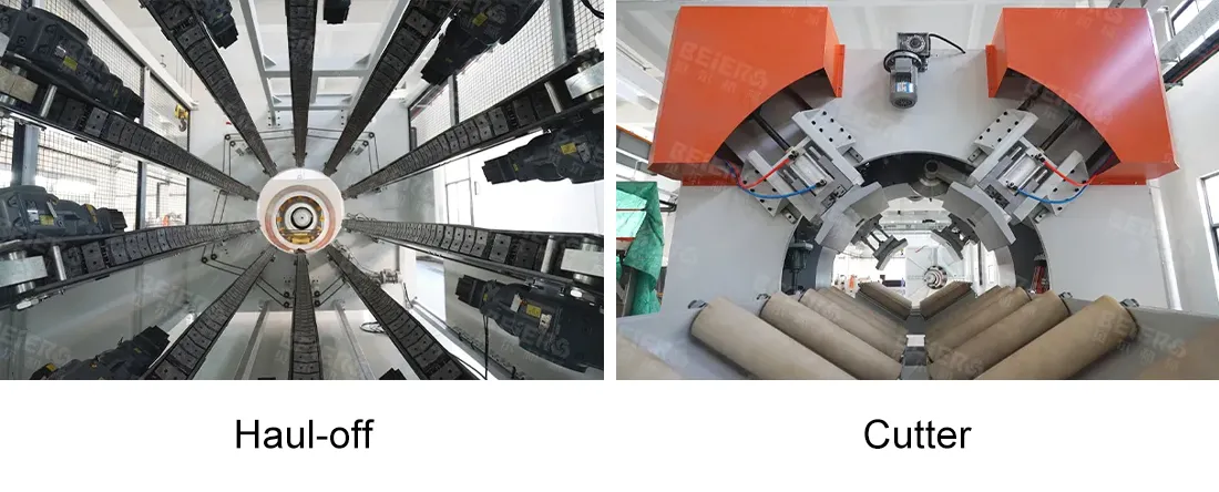 PE HDPE Pipe Extrusion Line