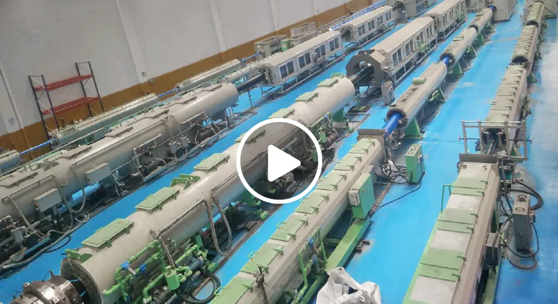 PE HDPE Pipe Extrusion Line