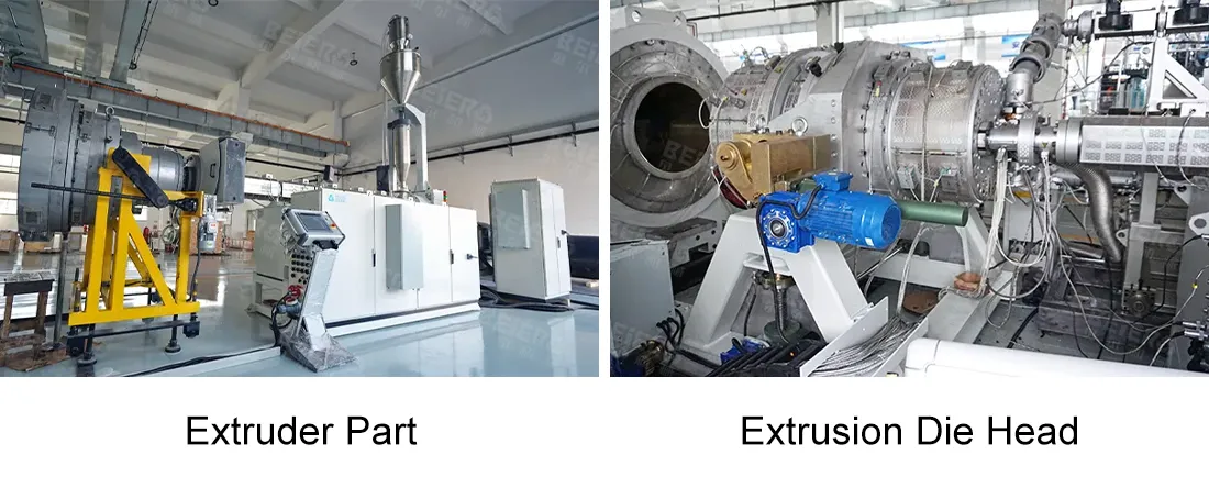 PE HDPE Pipe Extrusion Line