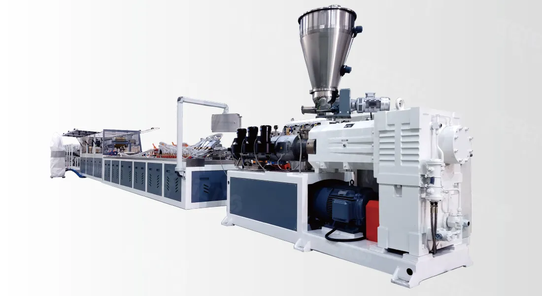 Wood Plastic Profile Extrusion Line