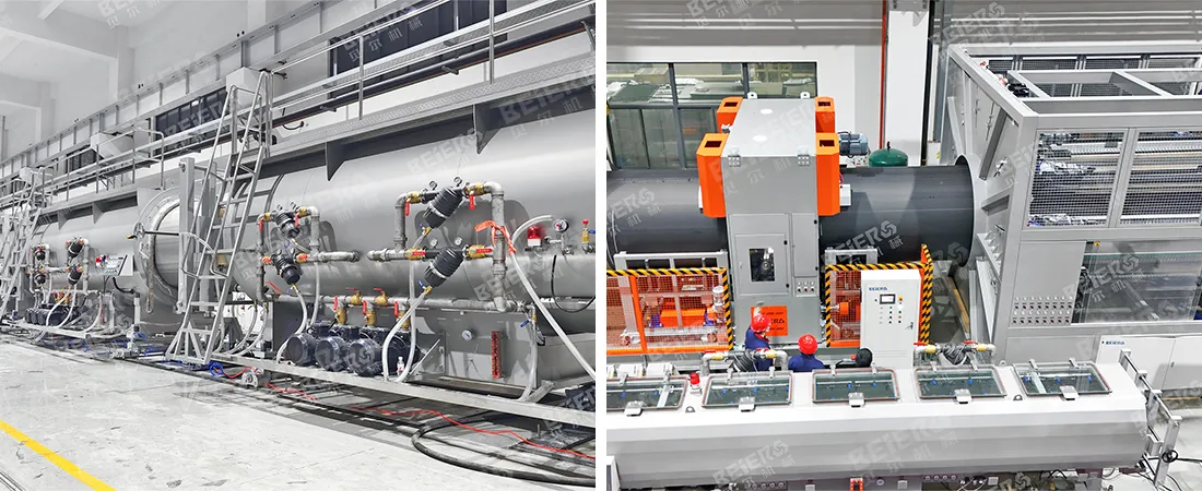 Three-layer PE Pipe Extrusion Line