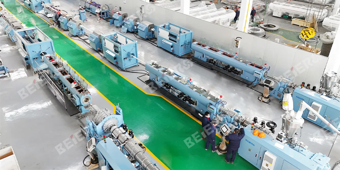 PVC-O Pipe Extrusion Production Line