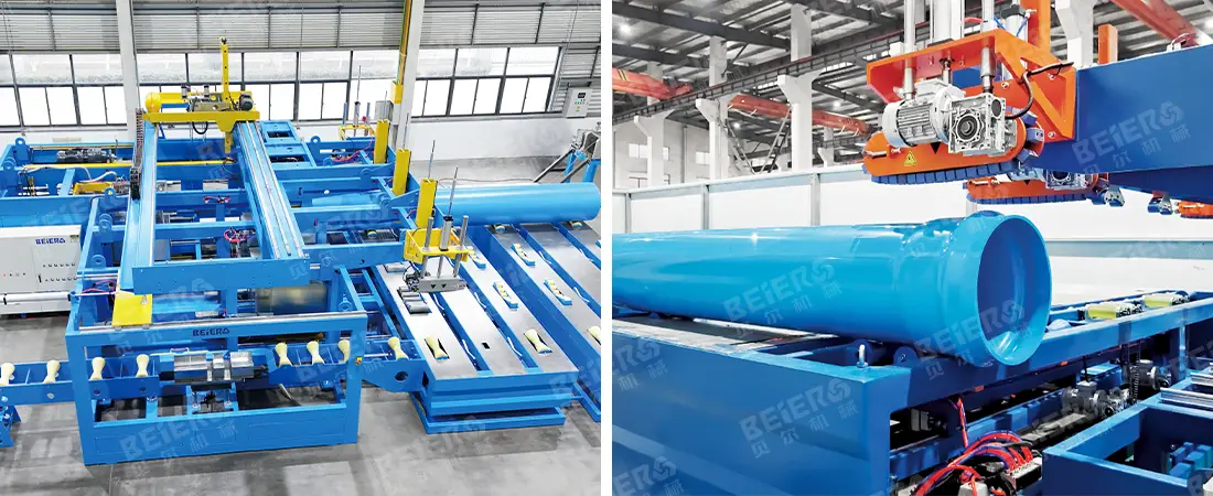 PVC-O Pipe Belling Machine