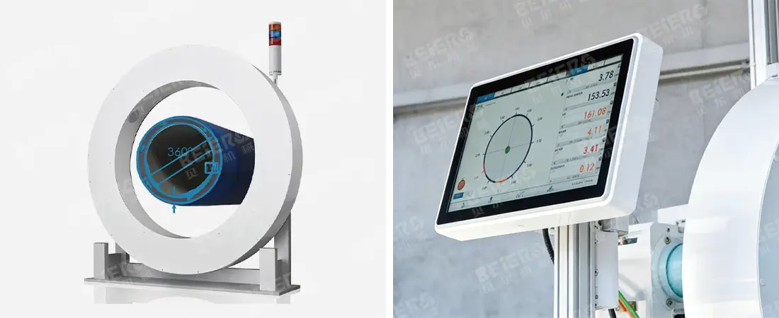 PVC-O Pipe Thickness Measurement System