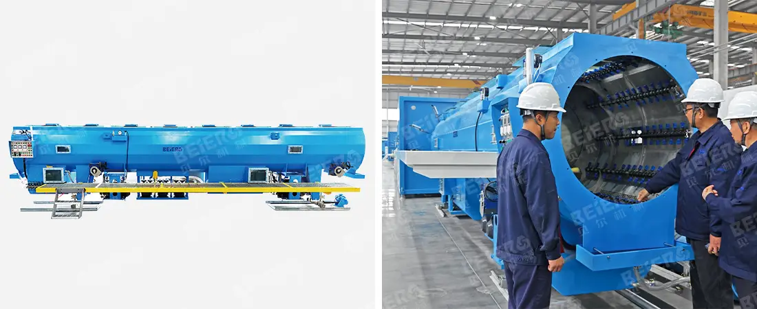 Vacuum Calibrating Cooling Tank