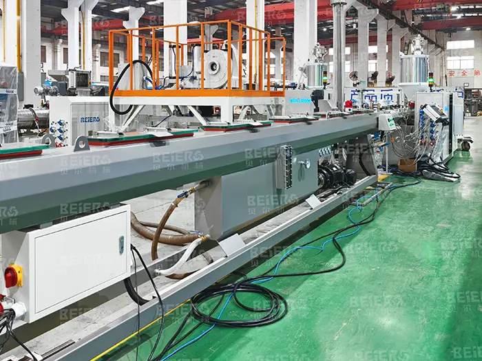 Successful Factory Trial: PP-R Fiberglass Reinforced Pipe Production Line to Central Asia